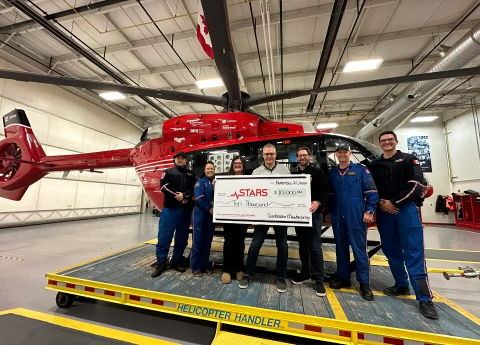 SeedMaster Stars Air Ambulance Donation