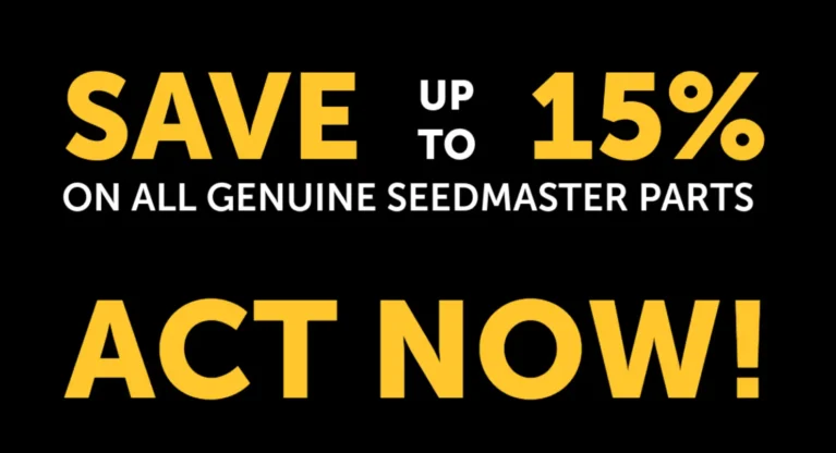 SeedMaster Parts Upgrade Event Savings